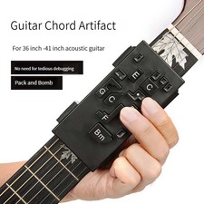 Acoustic Guitar Chord Trainer - Beginner Learning Aid with Pre-set Chord Buttons