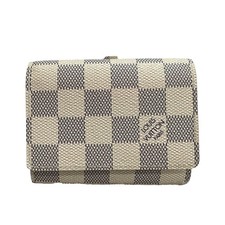 LOUIS VUITTON Damier Azur Anneveld Cult de Visit N61746 Card Case Card Case