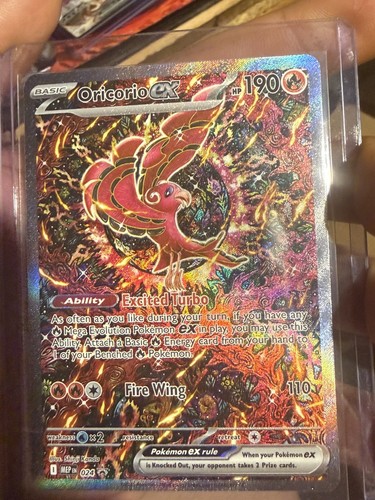 Oricorio Ex 24 Promo Pokemon Card Near Mint Condition