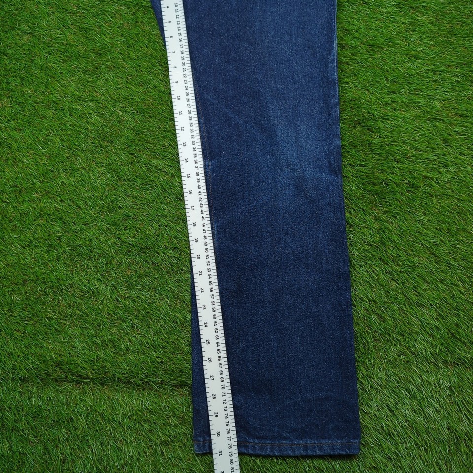 Lee Men's Dark Blue Straight Leg Jeans W36 L32 100% Cotton | eBay UK