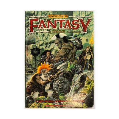 Games Workshop Warhammer Fantasy RPG Warhammer Fantasy Roleplay HC Fair/VG