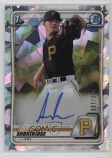 2020 Bowman Chrome Prospects Atomic Refractor 27/100 Aaron Shortridge Auto 2a9