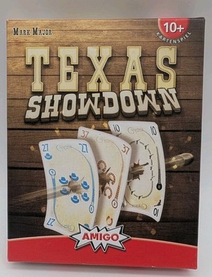 Texas Showdown Amigo 2018 Kartenspiel Gesellschaftsspiel Familienspiel SELTEN