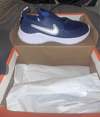 Nike Flex Runner 3 (GS) Unisex Kids Blue/White Slip-On Mesh 6.5Y FN1294-403