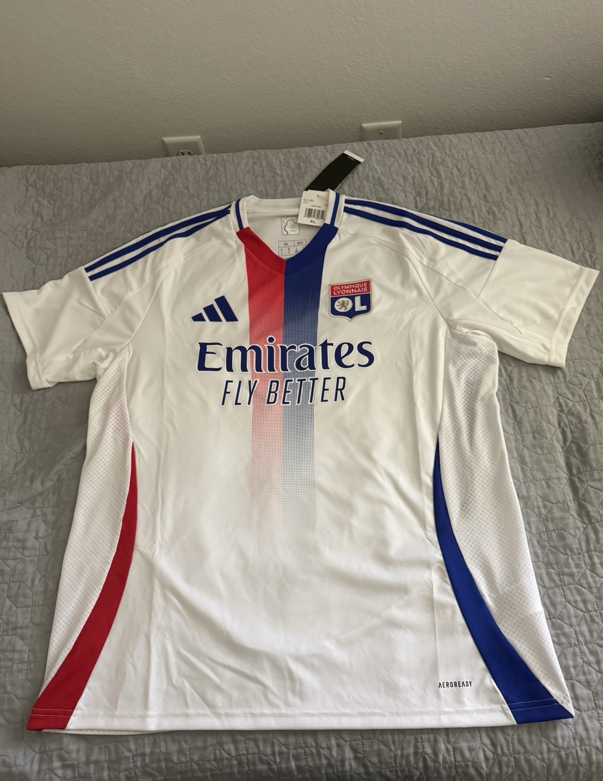 Lyon 2024/25 Home Jersey - BNWT- Size XL