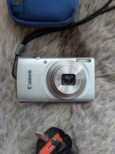 Canon IXUS 185 Compact Digital Camera Silver 20MP 8x Optical Zoom