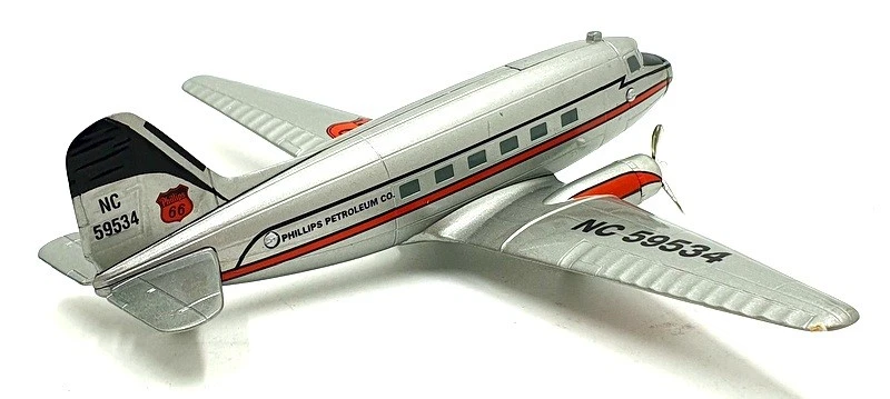 Spec Cast Aprox 30 cm envergadura 45009 - Douglas DC-3 Phillips 66 Foto 2 de 4
