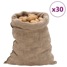 Vidaxx Jute Bags 30 Pack 220gm 60x105cm 100 Jute
