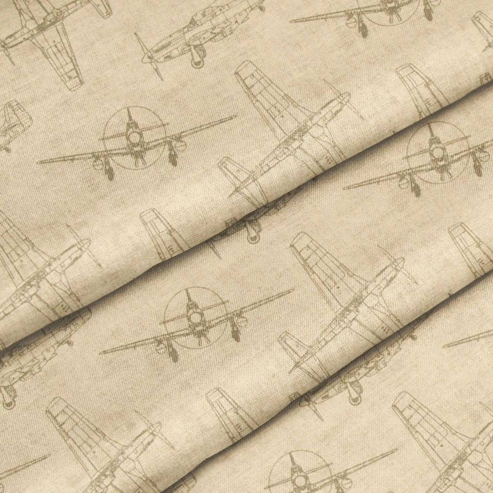 Airplanes Crib Sheet Fitted 28"x52"x8" Nursery Standard - Image 4 of 4