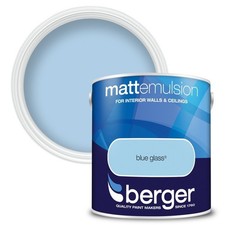 Berger Matt Walls & Ceilings Emulsion Paint 2.5L Smooth finish All colors Matt