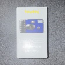 heyday Single Use 35mm Camera Built-in Flash Manual Wind Navy TTOTUC01