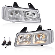 Headlights LH RH Bulbs for Chevy Express for GMC Savana 1500 2500 3500 2003-2023