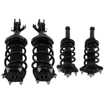 4x Front-Rear Quick Complete Strut and Coil Spring For 2012-2014 Honda Cr-V FWD