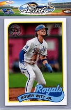 2024 Topps Update #89US-48 Bobby Witt Jr. 1989 Topps Baseball 35th Anniversary