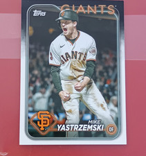 Topps 2024 Series 1 Mike Yastrzemski #124 San Francisco Giants