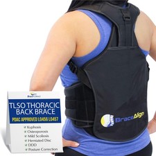 TLSO Thoracic Medical Back Brace PDAC L0456 L0457 - Pain Relief and Straightener