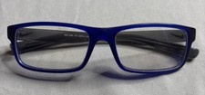 Nike 5090 407 Blue Black Kids Boys Rectangle Eyeglasses Frames Only 50-14 130