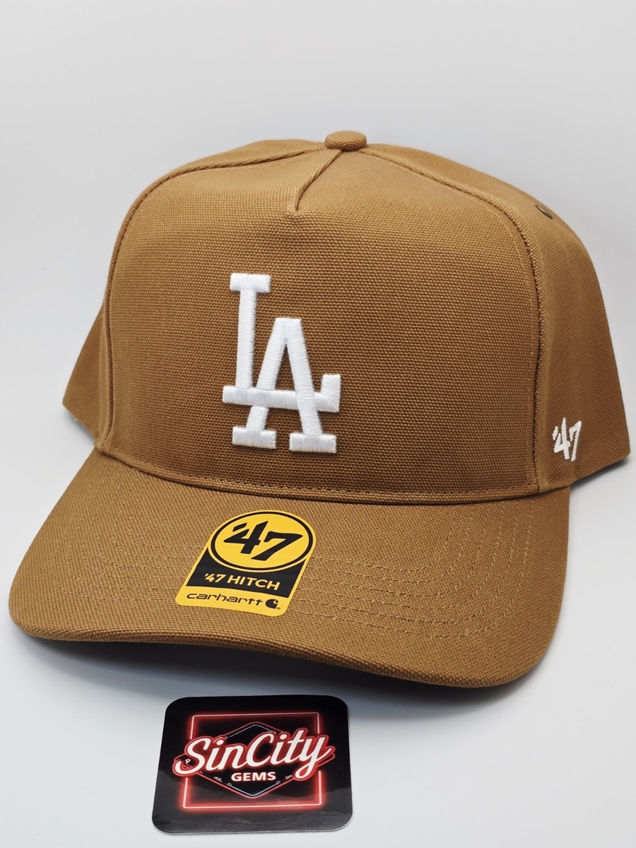 Los Angeles Dodgers Carhartt ’47 Hitch Snapback Hat MLB Cap