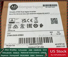 NEW Allen Bradley 2198-D020-ERS3 Kinetix 5700 Dual Axis Inverter