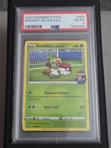 Grookey on the Ball graded PSA 4 for sale on eBay