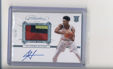 2019 PANINI FLAWLESS BASKETBALL #SPDAH DE'ANDRE HUNTER ROOKIE PATCH AUTO RPA /25
