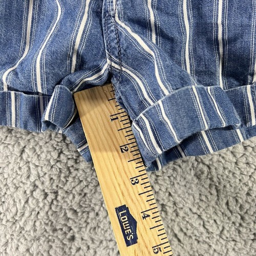 American Eagle Shorts Womens 6 Paperbag High Waist Stripe Boho - Picture 6 of 11