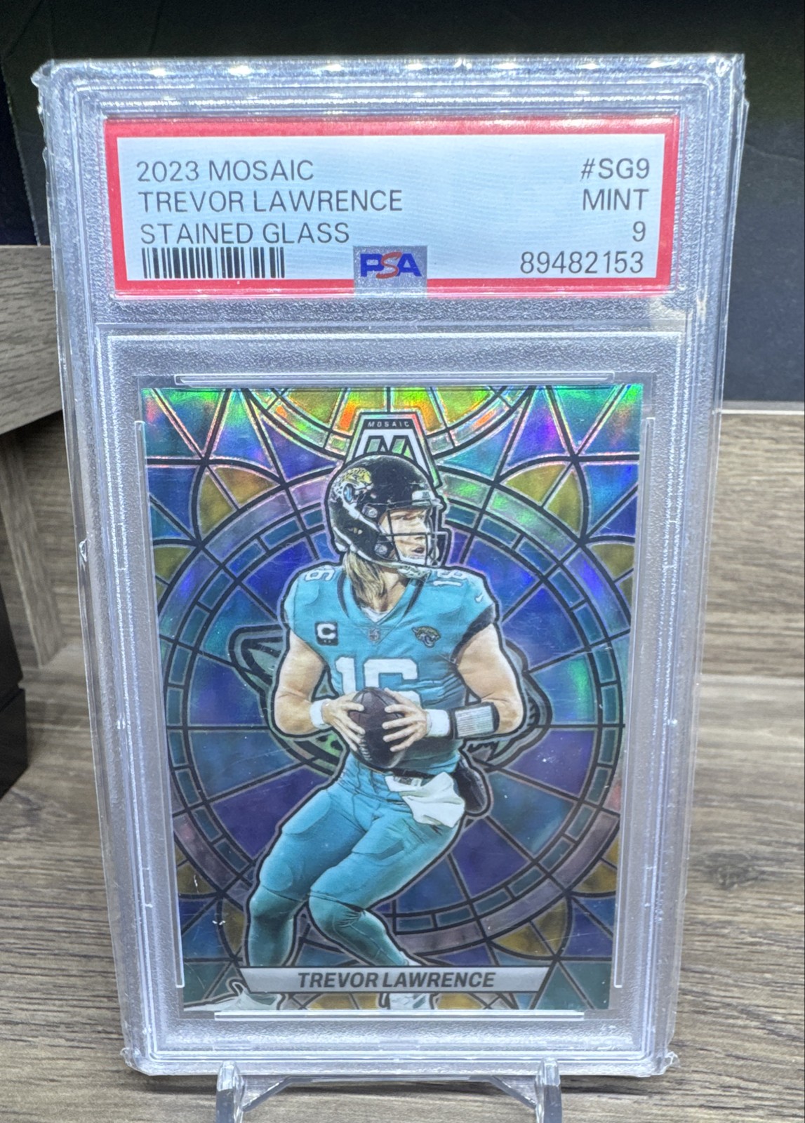 2023 Panini Mosaic - Stained Glass Trevor Lawrence #SG-9