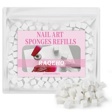 Nail Sponges Refills for Ombre - 100PCS Mini Ombre Nail Sponge Bulk (Without Too