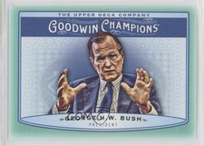 2019 Upper Deck Goodwin Champions Horizontal Retail Green George HW Bush 1e19