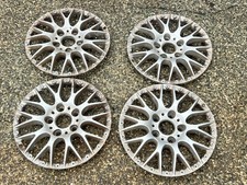 Bmw E39 530i Oem Factory Bbs Rs740 Style 42 17 2-piece Wheels Rims Centers