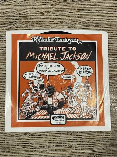 VINTAGE! ShowBiz Pizza Rock-afire Explosion “Michael Jackson Tribute” ‘83 Record