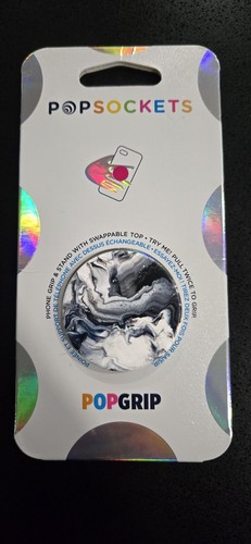 PopSocket PopGrip Expanding Stand and Grip Color Ghost Marble - Picture 1 of 2