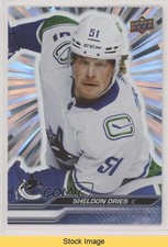 2023-24 Upper Deck Series 1 Outburst Silver Sheldon Dries #178 READ 19le