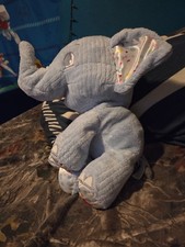 Light Blue Musical Elephant Stuffed Animal