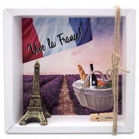 Geldgeschenk Verpackung Frankreich Paris Urlaub Reise Eiffelturm Gutschein