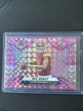 2024 Panini Mosaic - NFL Debut Jayden Daniels #272 Camo Pink Mosaic Prizm (RC)