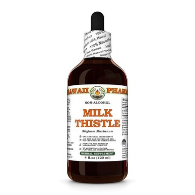 Milk Thistle (Silybum marianum) Glycerite, Dried Seed Liquid Extract