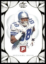 2024 Leaf Trinity Pristine Football #73 Michael Irvin