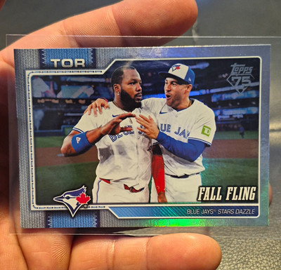 Topps 2026 Topps Series Two Blue Jays Stars Dazzle Fall Fling #356 VGJ/Springer