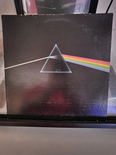 Pink Floyd The Dark Side of the Moon LP Capitol EMI Rock Progressive Black Vinyl