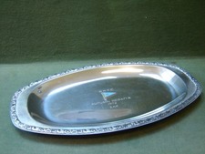 BKYC British Kiel Yacht Club Autumn Regatta 1973 Military Sailing Trophy Tray