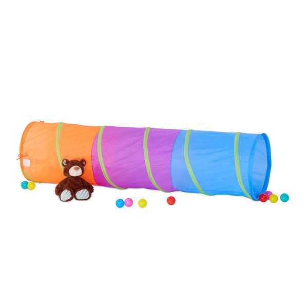 Spieltunnel Krabbeltunnel Kindertunnel Bunt Leicht Spieltunnel FüR Kinder-image