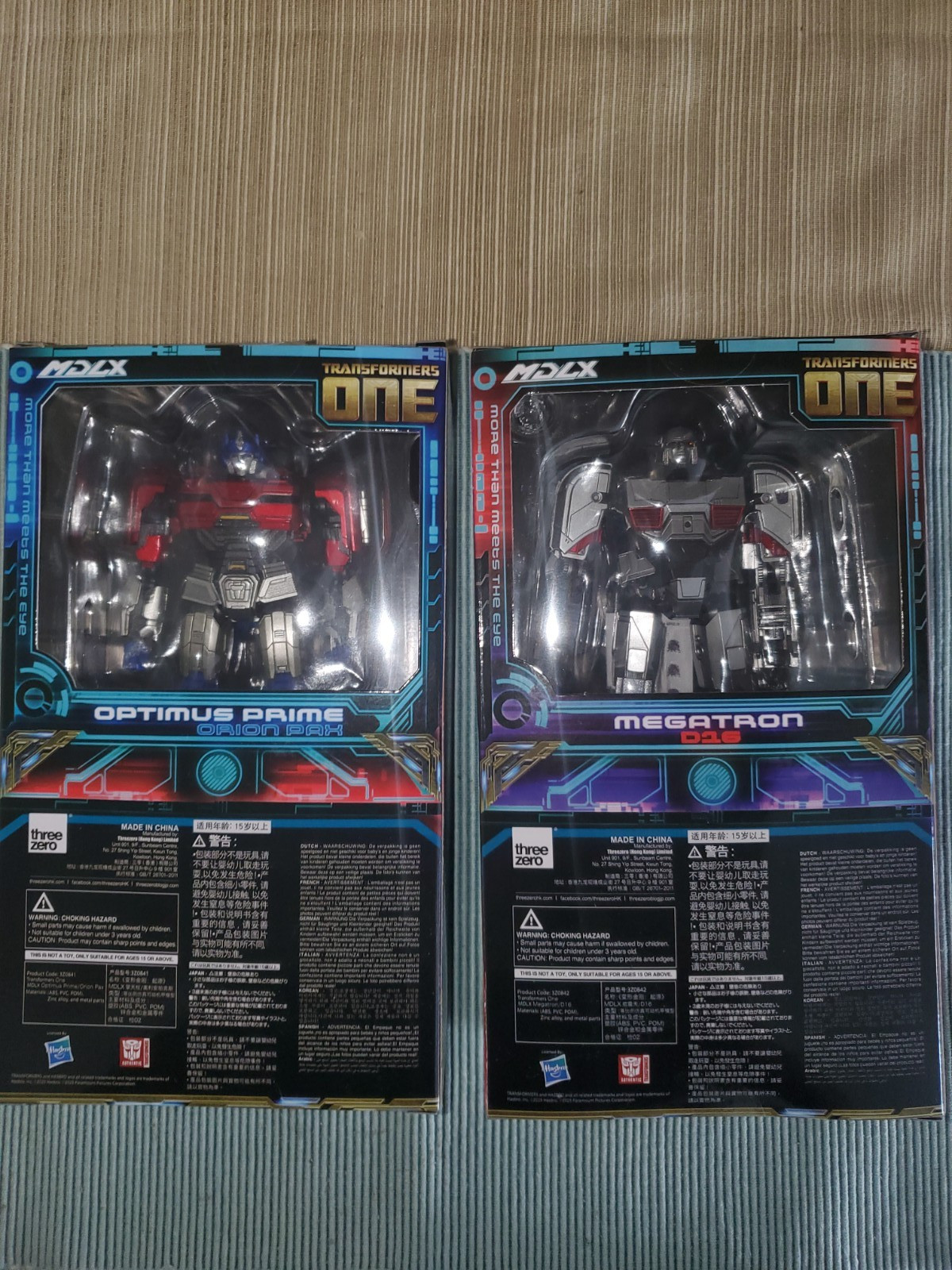 Transformers One MDLX Optimus Prime and Megatron