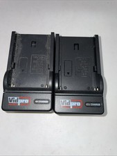 Vidpro Chargers Bundle JVC V60, SN F550/750/960 FM50/70/90, Fits Pan VBD1/VBD2,