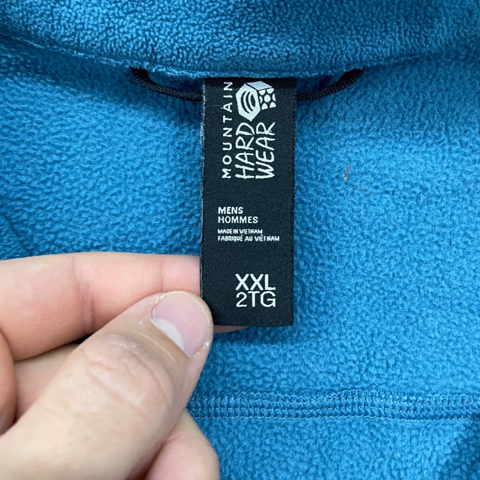 Мужской флисовый пуловер Mountain Hardwear XXL 2TG 1/2 на молнии с длинным рукавом - Изображение 3 из 4