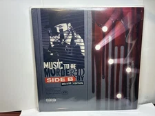 Music To Be Murdered By Side B - 4x Vinyl LP used corner bent see pic