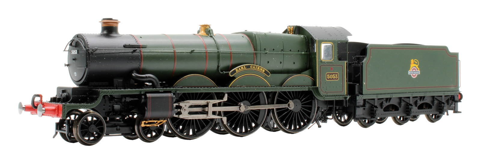 HORNBY 'OO GAUGE' R2822 BR GREEN CASTLE CLASS '5053 EARL CAIRNS' STEAM LOCO