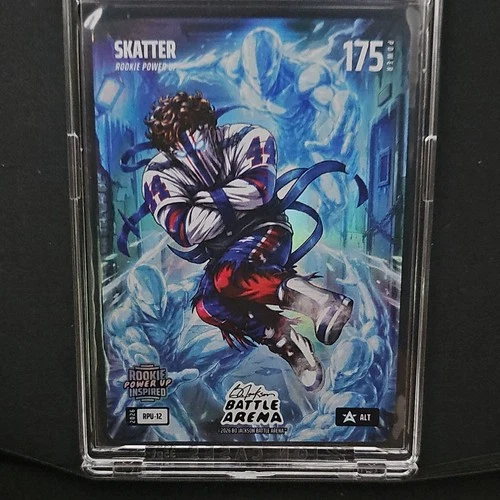 Bo Jackson Battle Arena Cam Skattabo Rookie Power Up Skatter RPU 12 SP RC Alt