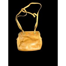 Il Bisonte Tan Vachetta Leather Crossbody Bag...