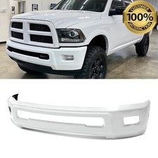 For 2010-2018 Ram 2500 3500 Bright White Front Bumper Face Bar Wfog Light Holes For 2010-2018 Ram 2500 3500 Bright White Front Bumper Face Bar Wfog Light Holes
